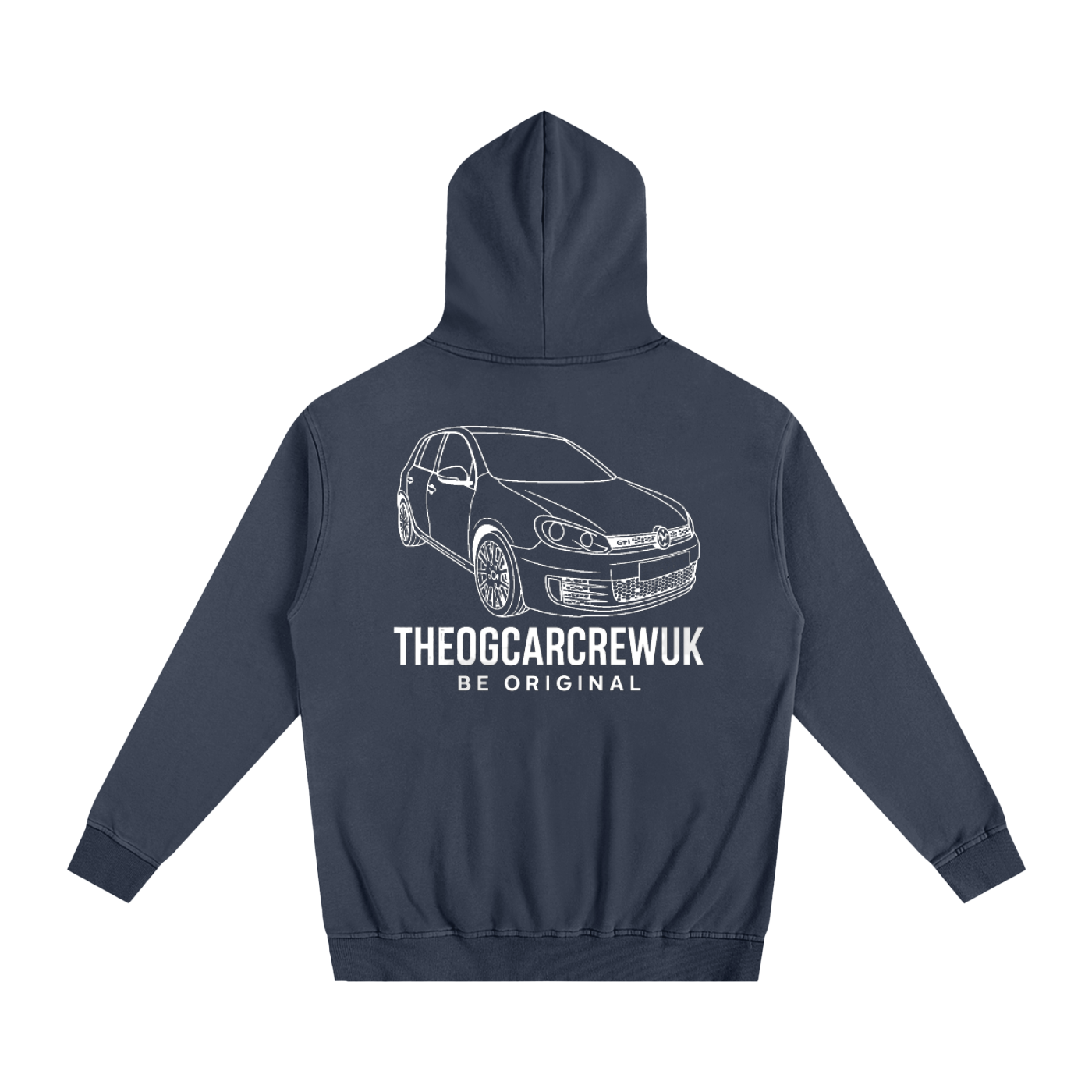 v2 Golf mk6 GTI TheOGCarCrewUK Oversized Hoodie