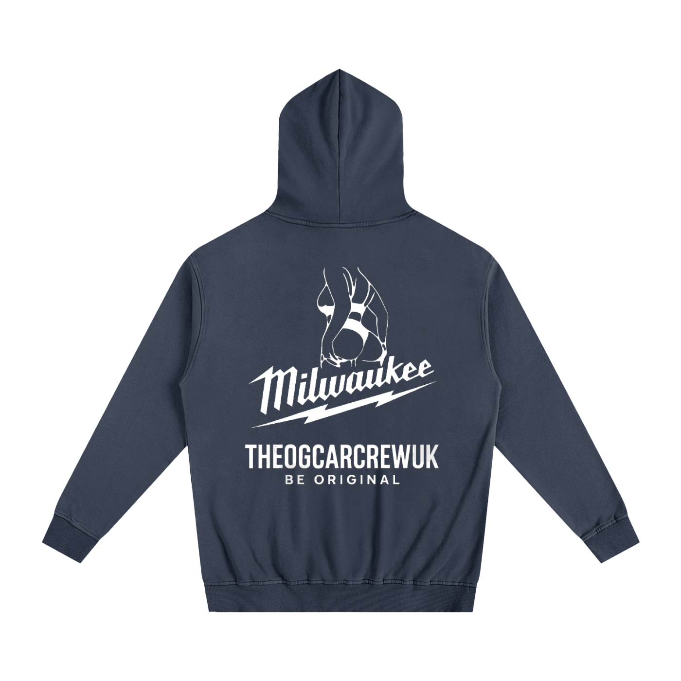 MILWAUKEE Girl TheOGCarCrewUK Oversized Hoodie