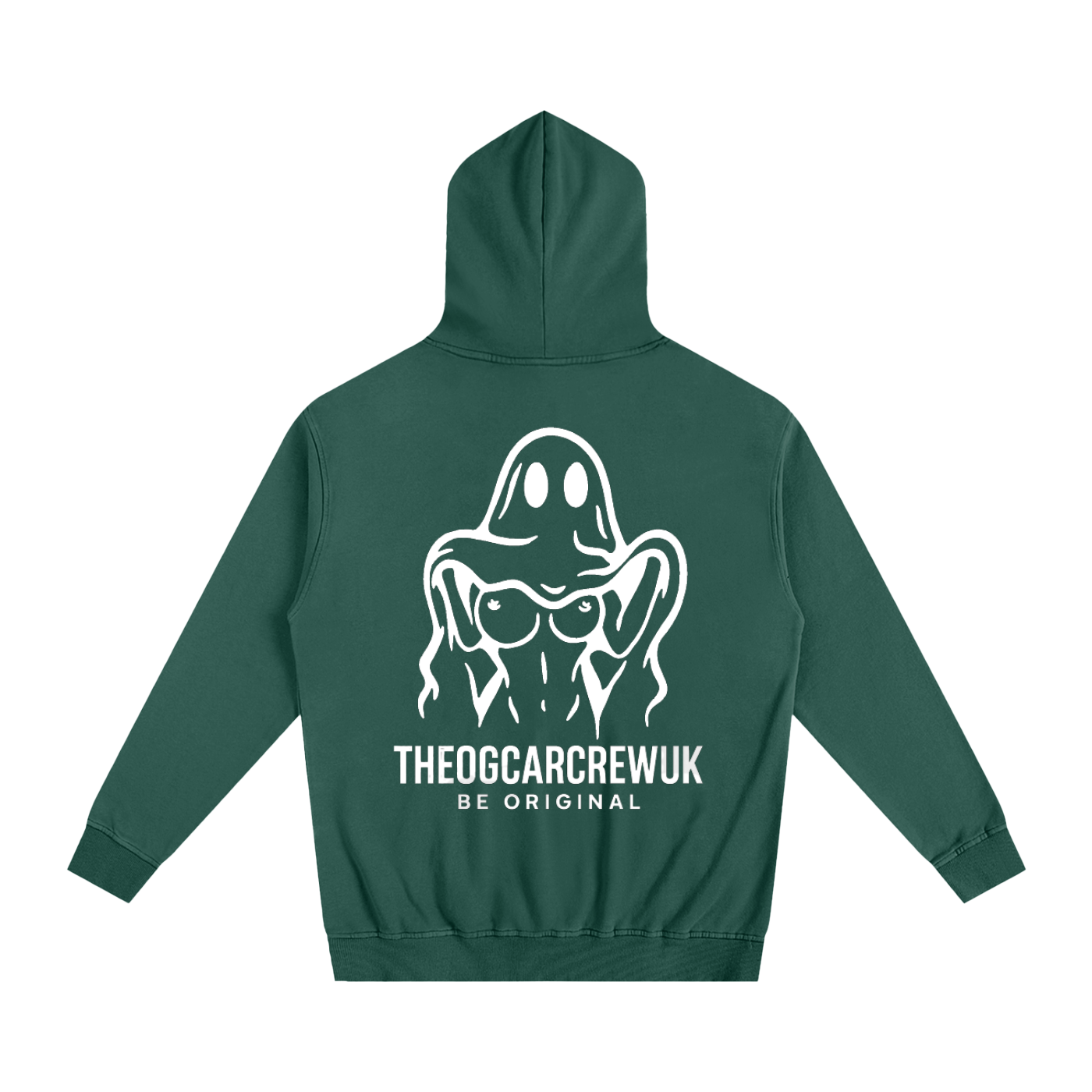 Ghost Tits TheOGCarCrewUK Oversized Hoodie