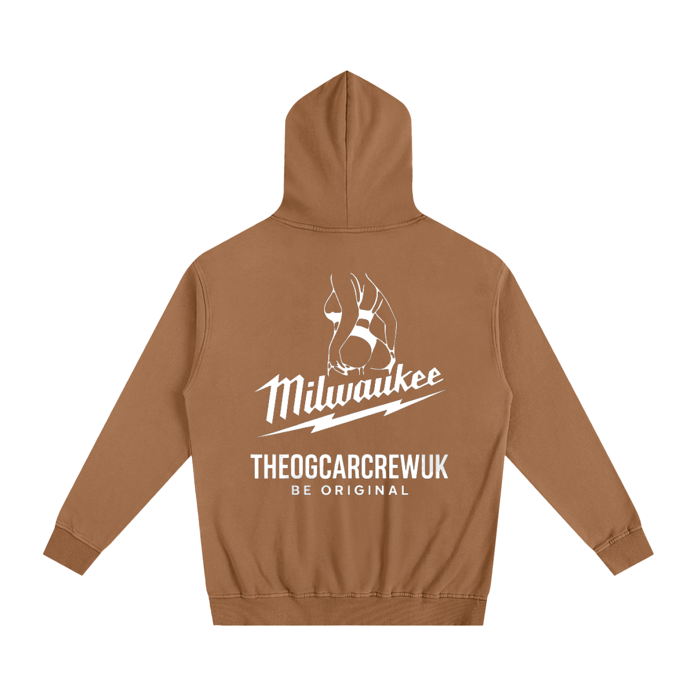 MILWAUKEE Girl TheOGCarCrewUK Oversized Hoodie
