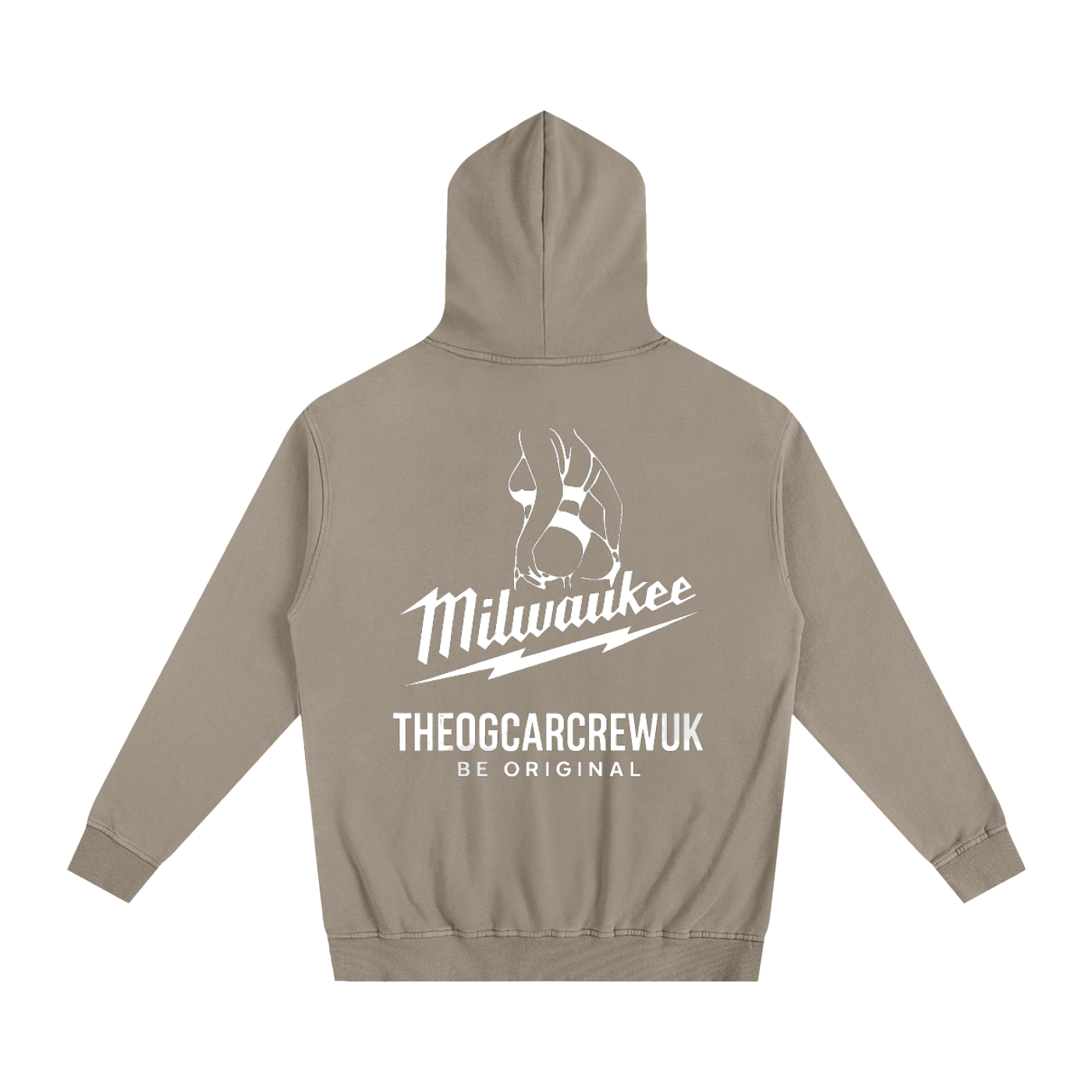 MILWAUKEE Girl TheOGCarCrewUK Oversized Hoodie