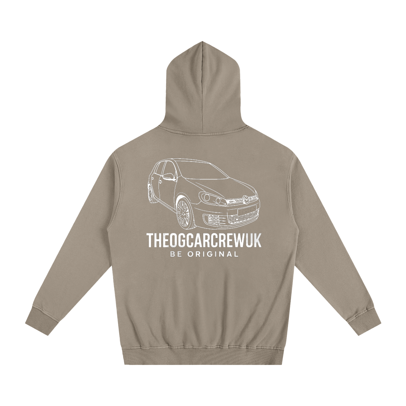 v2 Golf mk6 GTI TheOGCarCrewUK Oversized Hoodie