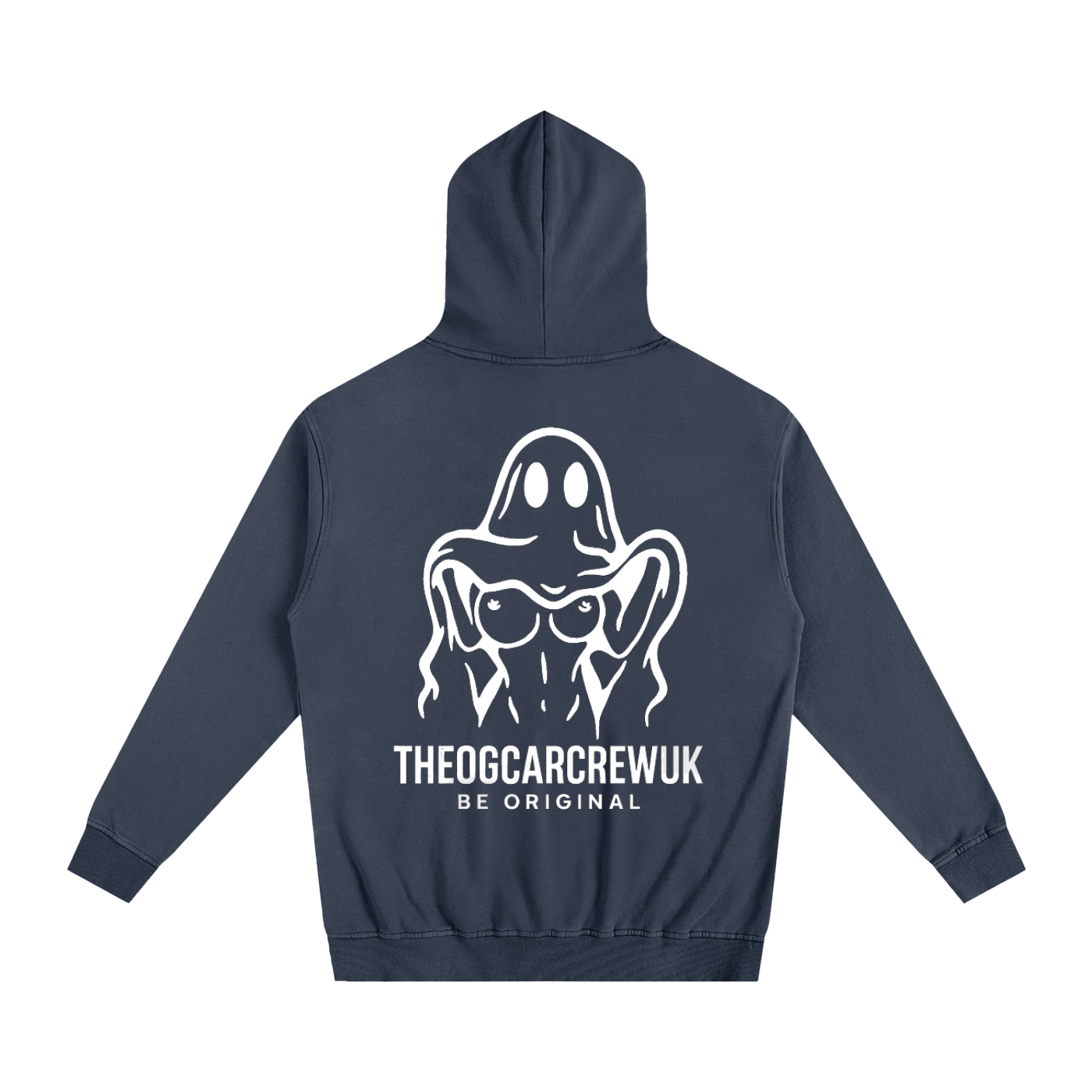 Ghost Tits TheOGCarCrewUK Oversized Hoodie