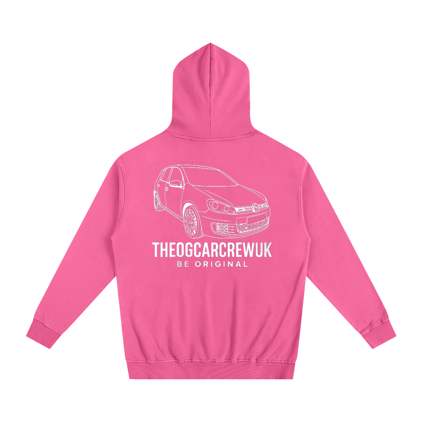 v2 Golf mk6 GTI TheOGCarCrewUK Oversized Hoodie