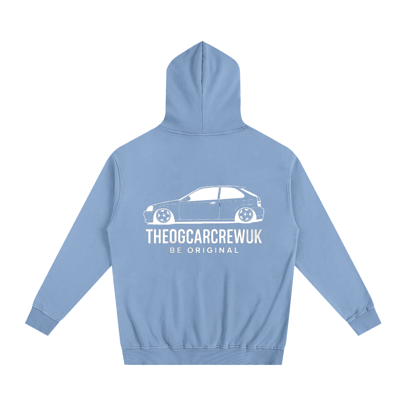 EK Civic TheOGCarCrewUK Oversized Hoodie