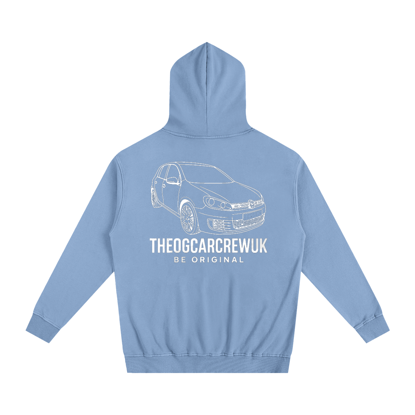 v2 Golf mk6 GTI TheOGCarCrewUK Oversized Hoodie