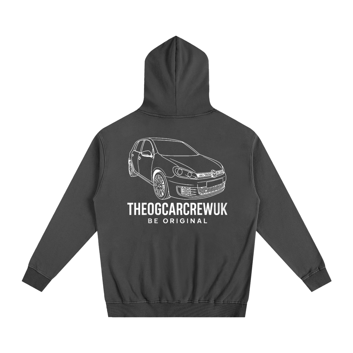 v2 Golf mk6 GTI TheOGCarCrewUK Oversized Hoodie