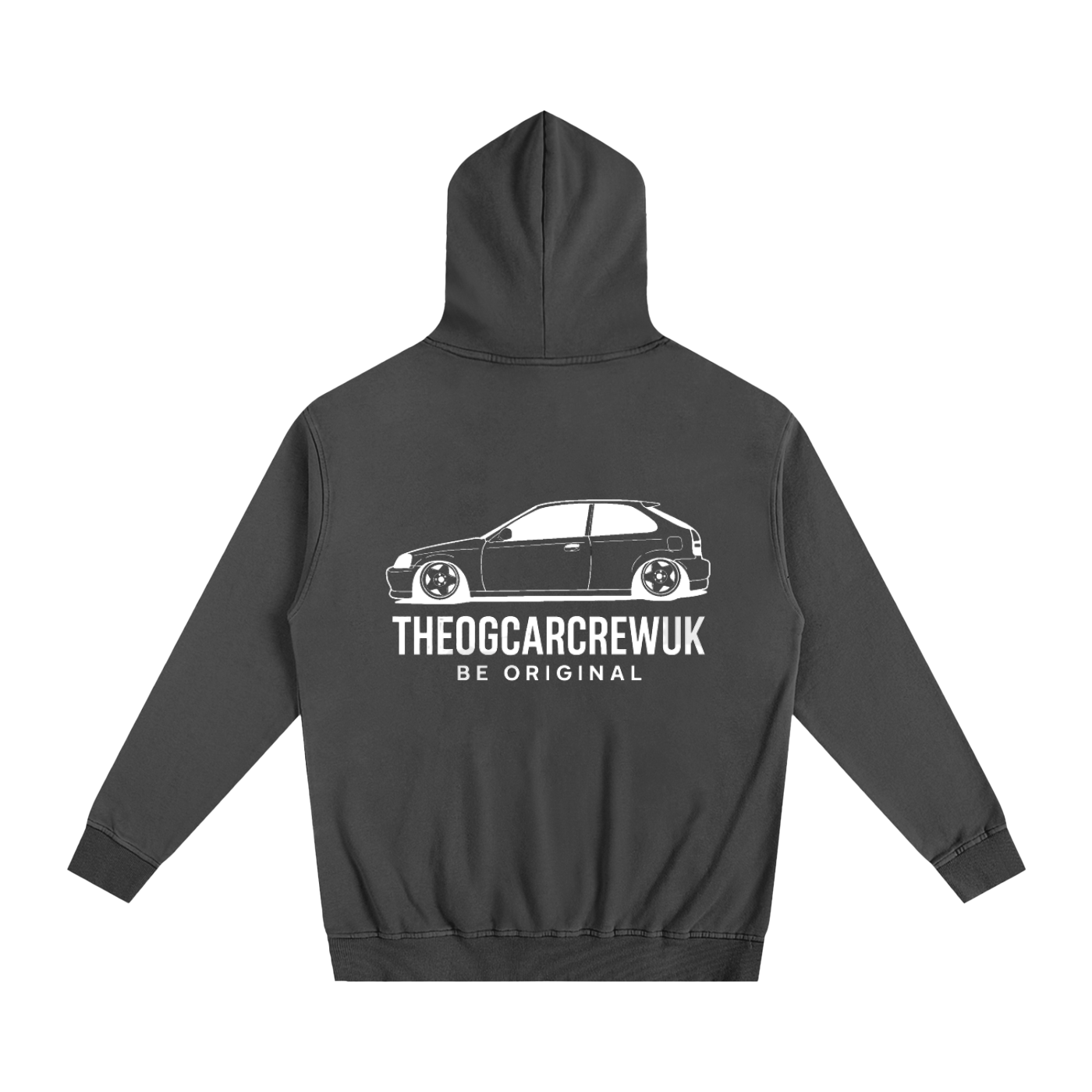 EK Civic TheOGCarCrewUK Oversized Hoodie