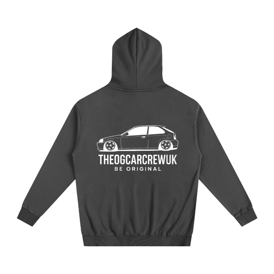 EK Civic TheOGCarCrewUK Oversized Hoodie