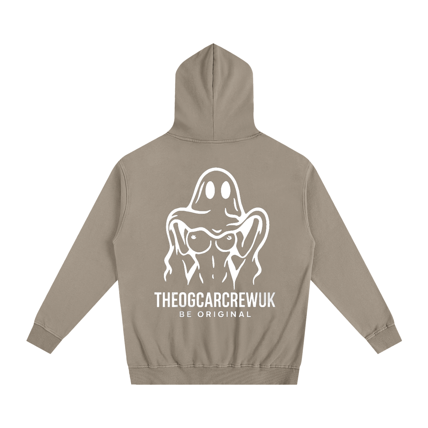Ghost Tits TheOGCarCrewUK Oversized Hoodie