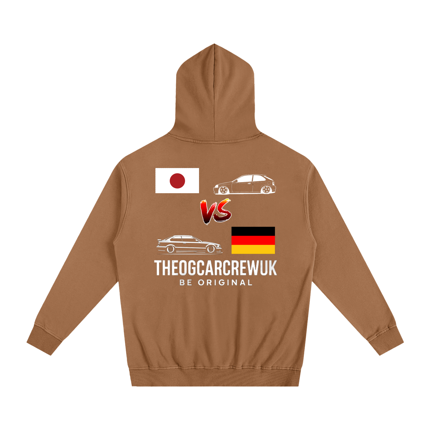 Jap VS German TheOGCarCrewUK Oversized Hoodie