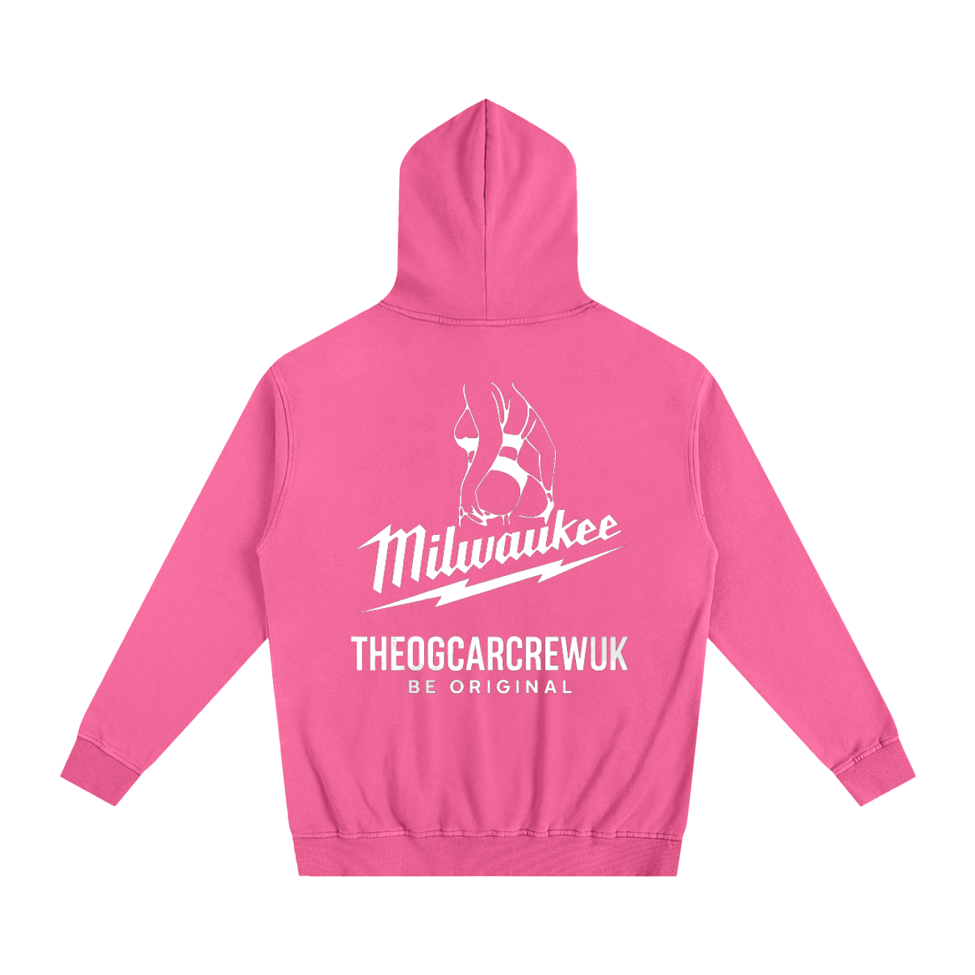 MILWAUKEE Girl TheOGCarCrewUK Oversized Hoodie