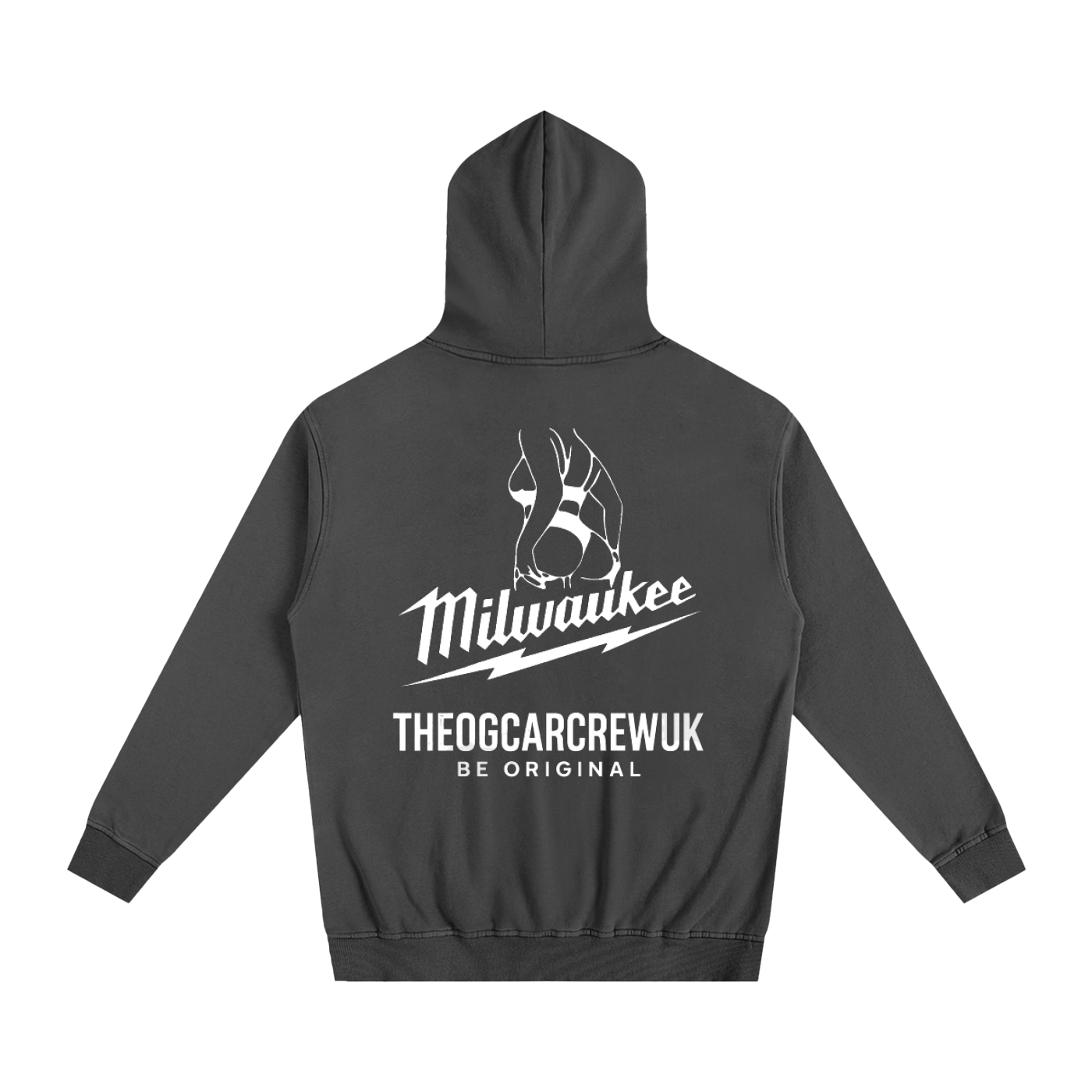 MILWAUKEE Girl TheOGCarCrewUK Oversized Hoodie