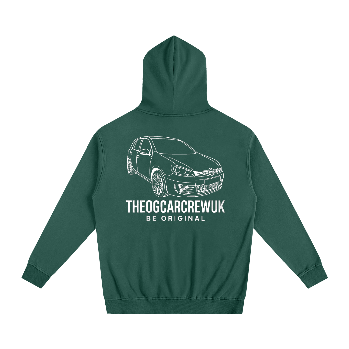 v2 Golf mk6 GTI TheOGCarCrewUK Oversized Hoodie