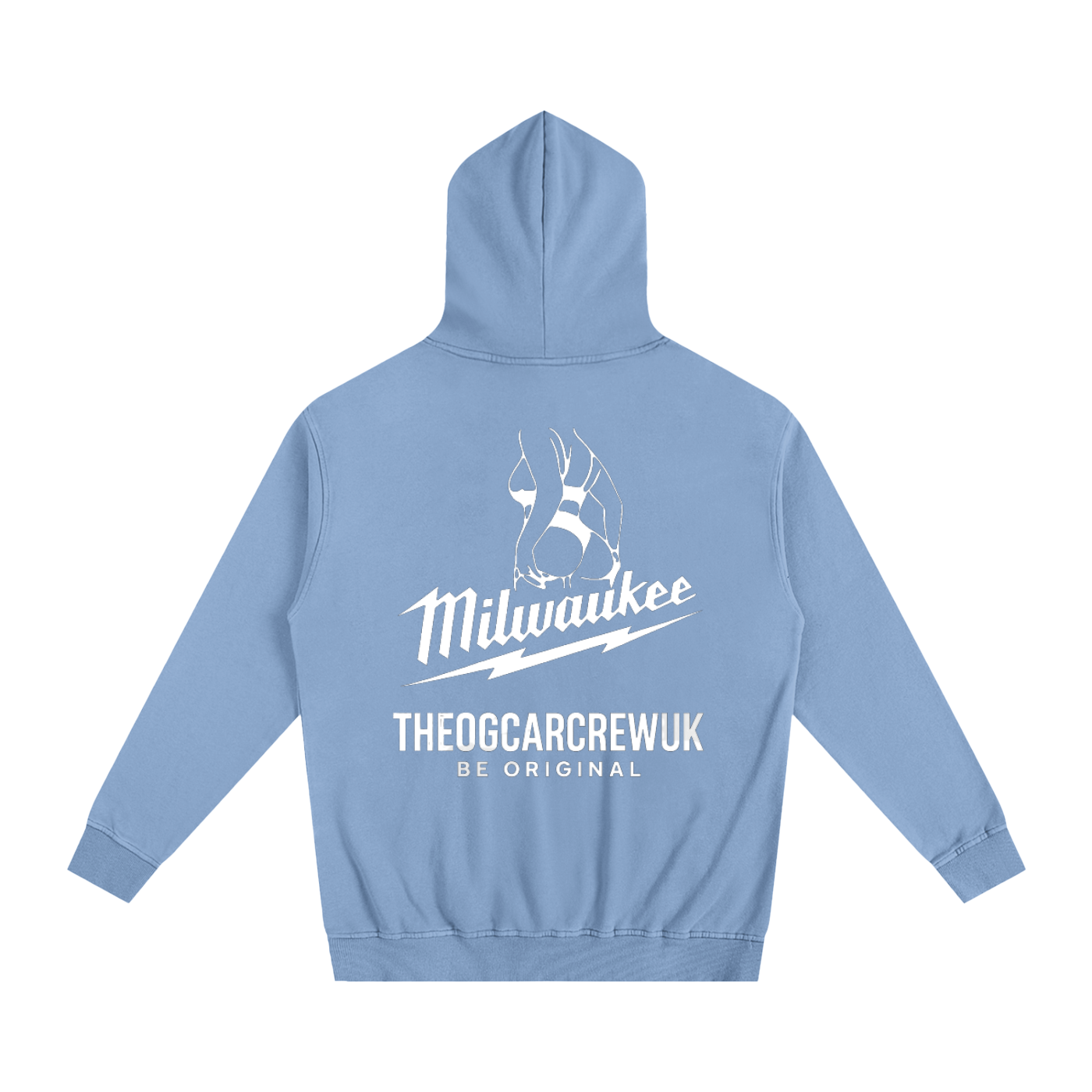 MILWAUKEE Girl TheOGCarCrewUK Oversized Hoodie