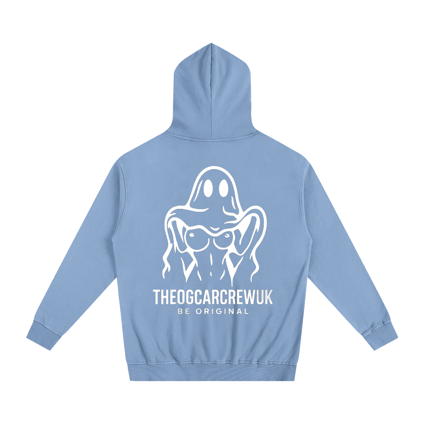 Ghost Tits TheOGCarCrewUK Oversized Hoodie
