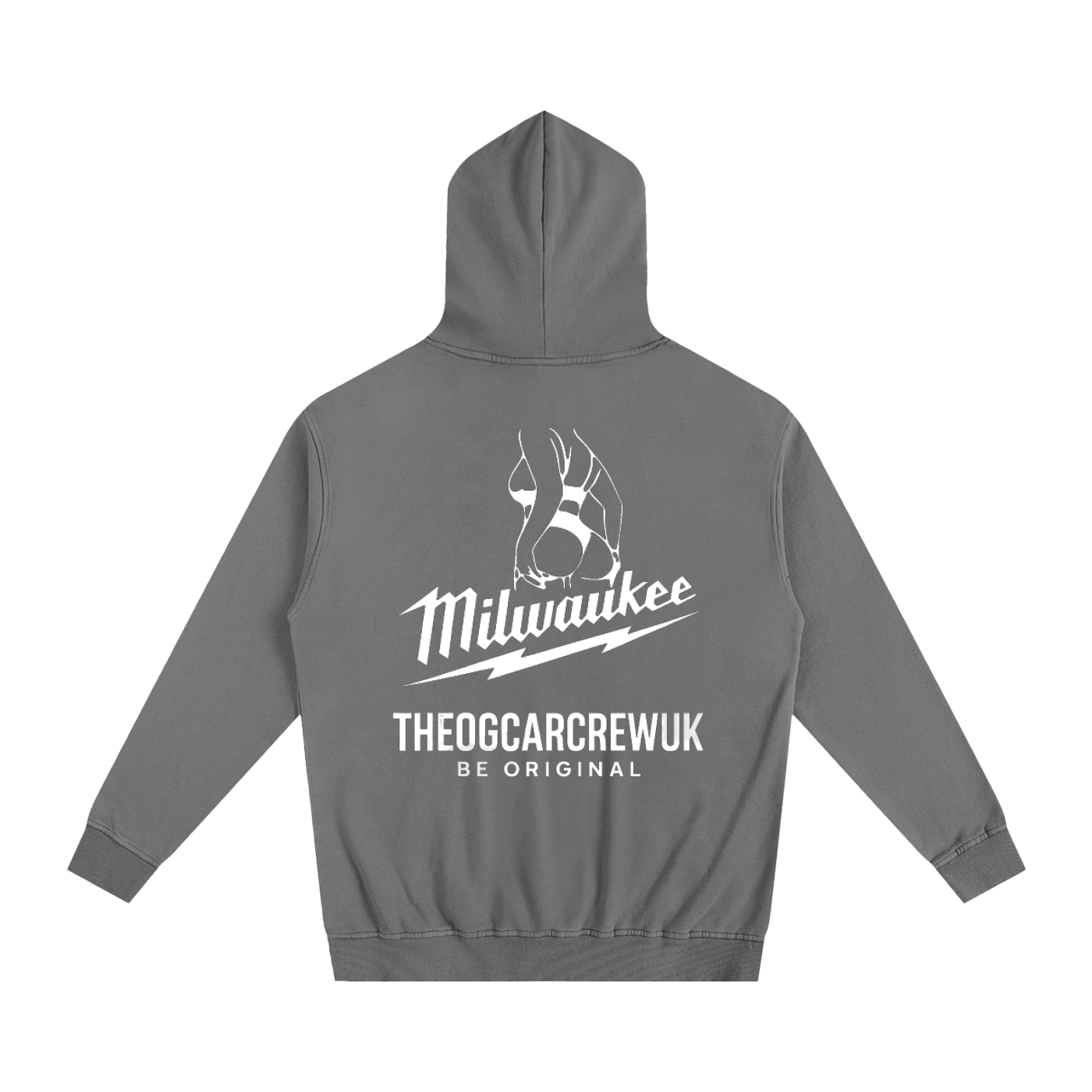 MILWAUKEE Girl TheOGCarCrewUK Oversized Hoodie