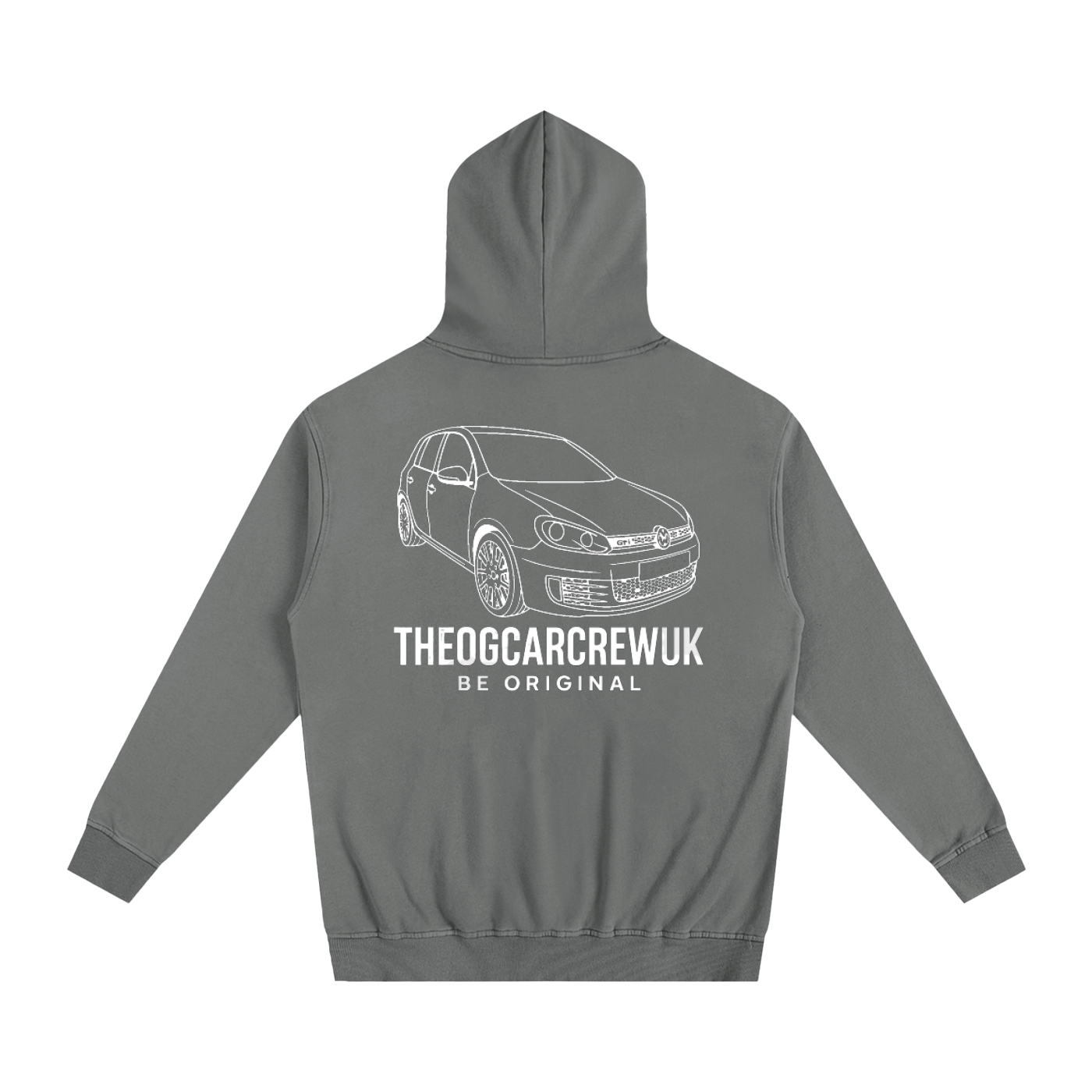 v2 Golf mk6 GTI TheOGCarCrewUK Oversized Hoodie