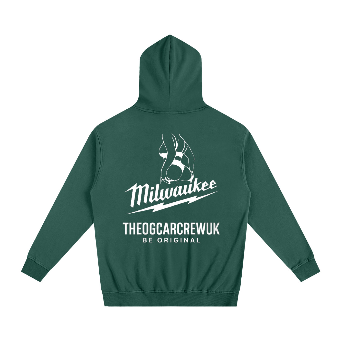 MILWAUKEE Girl TheOGCarCrewUK Oversized Hoodie
