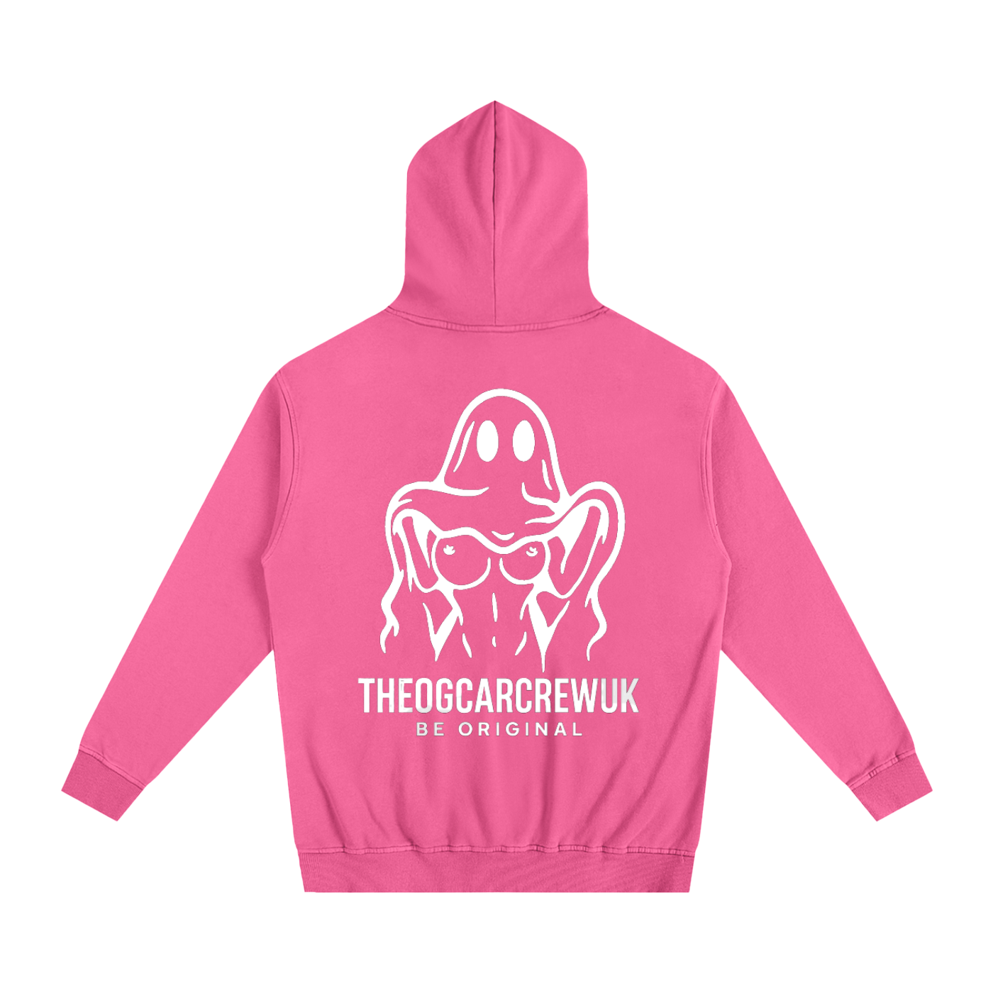 Ghost Tits TheOGCarCrewUK Oversized Hoodie
